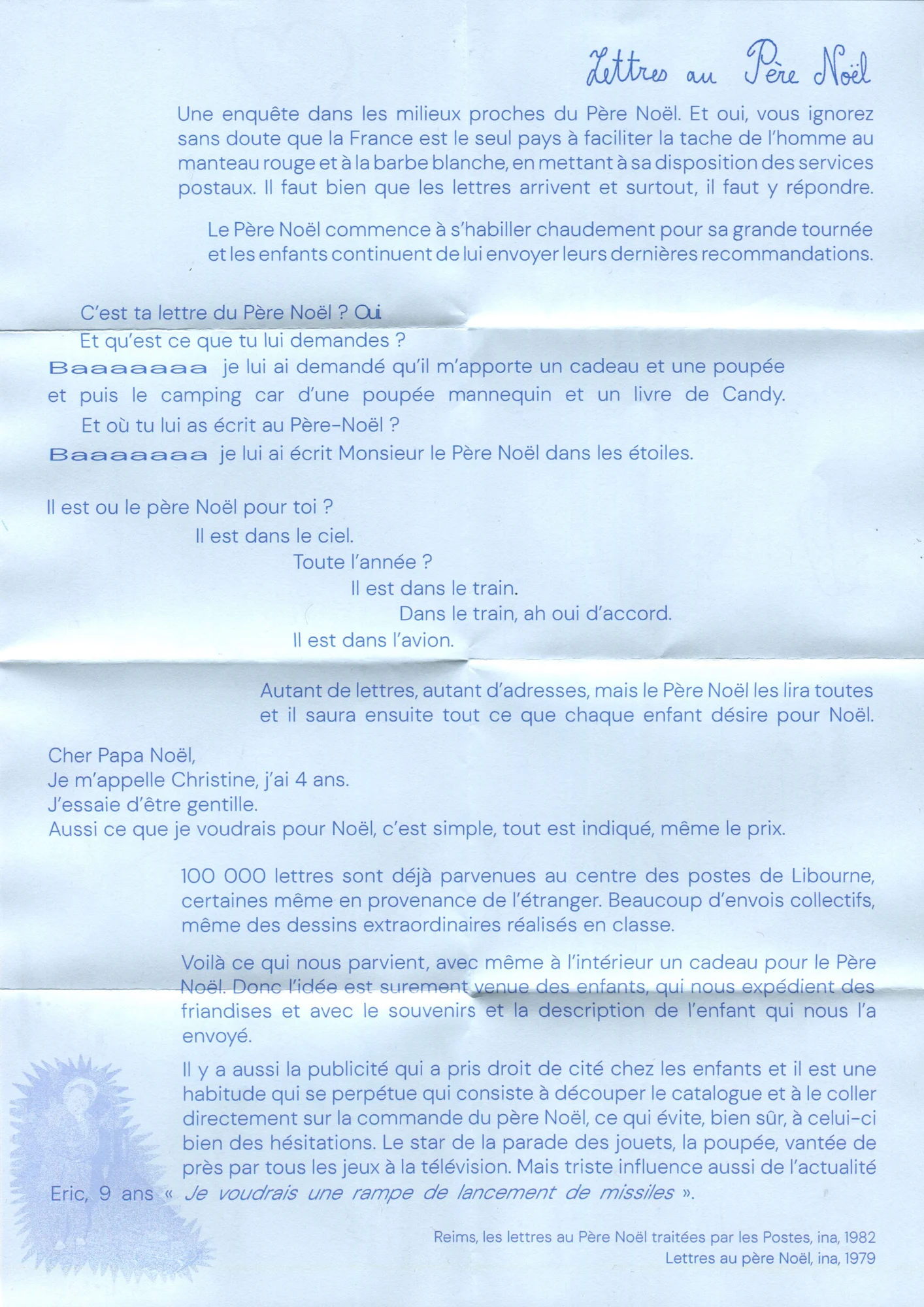 Lettres au Père Noël 2